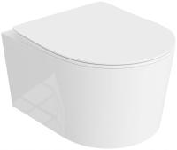 MISKA WC BEZ KOŁNIERZA SEDES DESKA WOLNOOPADAJĄCA LAVITA