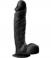 Мега большой реалистичный пенис с большими яичками секс фаллоимитатор диаметр 5 см длина 24 см