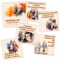 * Karty pełne miłości i wdzięczności * AFIRMACJE dla babci i dziadka *