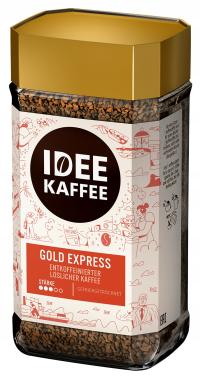 Растворимые идеи KAFFEE GOLD без кофеина 200 г