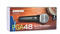 Oryginalny Mikrofon dynamiczny SHURE PGA48-QTR-E