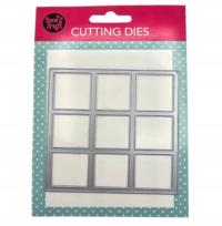 Matryca do wycinania embossingu szablon kwadraty