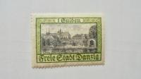 1924 Gdańsk Mi.207** czysty znaczek z pełną gumą. Wartość 150,- Euro