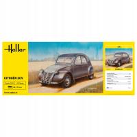 Sklej swój Citroën 2CV - Model dla miłośników klasyków skala 1:43 Heller