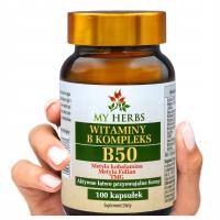 WITAMINY B KOMPLEKS B 50 METYLOKOBALAMINA METYLOFOLIAN TMG 100 KAPS