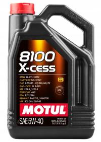 МОТОРНОЕ МАСЛО MOTUL 8100 X-CESS 5W-40 5L