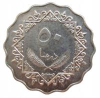 2149. Libia 50 Dirhams 1975