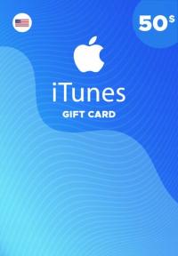 Karta upominkowa App Store & iTunes 50$ USD | Apple Gift Card | USA