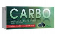 Carbo medicinalis MF 25 мг диарея метеоризм 20tab