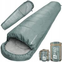 МУМИЯ ТЕПЛЫЙ СПАЛЬНЫЙ МЕШОК ТУРИСТИЧЕСКИЙ |КАПОТ|СЖАТИЕ