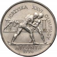 21. Polska, III RP, 2 złote 1995, Igrzyska Olimpijskie Atlanta