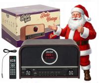 Radio sieciowe Retropolis Boston brązowe CD Bluetooth DAB+ FM AM