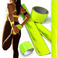 Opaski odblaskowe samozaciskowe 5x rower hulajnogę wózek rękę nogę opaska