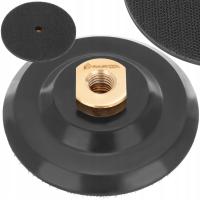 GUMOWY DYSK UCHWYT POLERSKI DO TARCZ NA RZEP M14 DO SZLIFIERKI 100MM JAKOŚĆ