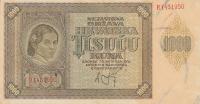 [MB25094] Chorwacja 1000 kun 1941