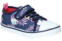 TRAMPKI DZIECIĘCE AMERICAN CLUB TEN141 TENISÓWKI RZEP WKŁADKA SKÓRZANA N