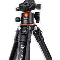 Tripod Statyw Monopod K&F Traveller M1 + głowica 15kg obciążenia KF09.105