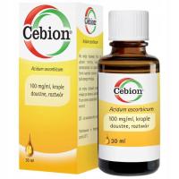 Cebion витамин C 100 мг для детей капли 30 мл