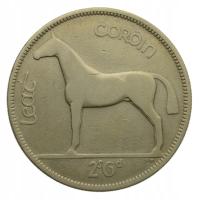 Irlandia - 1/2 crown 1934 r. - Stan 3+