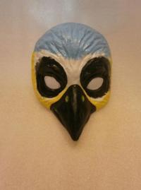 Maska na twarz Świat Karnawału papier