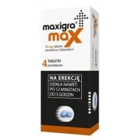 Maxigra Max 50 мг 4 таблетки