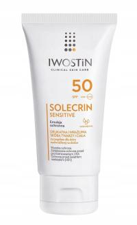 Krem do opalania do całego ciała Iwostin Solecrin Sensitive 50 SPF 100 ml