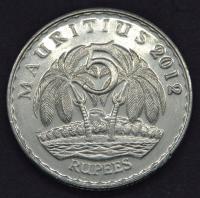 Mauritius - 5 rupees 2012