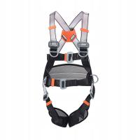 Outdoor Climbing Harness Full Body Safety Belt Harness for Black Gray