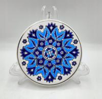 GRECJA Rodos okrągła płytka z ceramiki Hand Made