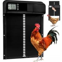 АВТОМАТИЧЕСКОЕ ОТКРЫТИЕ ДВЕРИ КУРЯТНИКА С ТАЙМЕРОМ ПРОГРАММАТОР ДАТЧИК