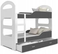 Двухъярусная кровать 160x80 матрас DOMINIK