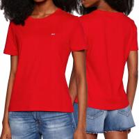 Tommy Jeans футболка Женская футболка Regular Fit Red DW0DW14616-XNL M