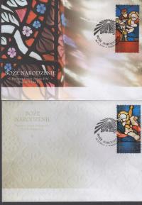 BOŻE NARODZENIE ,2014 ROK, Fi. 4594 - 4595 FDC