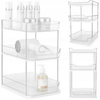 3 УРОВНЯ СТОЙКИ КУХНЯ ВАННАЯ КОМНАТА ОРГАНИЗАТОР WELLHAUS ВЫДВИЖНЫЕ ЯЩИКИ