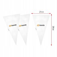 Wysokociśnieniowe rękawy cukiernicze 25 szt