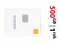 Интернет 4G LTE 5G на карту ORANGE 500 ГБ / 1 год