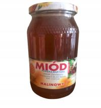Miód leśno -malinowy 2025 słoik 1,2kg miodu..