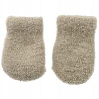 RĘKAWICZKI NIEMOWLĘCE ZIMOWE CIEPŁE PODWÓJNE Łapki 10 cm.