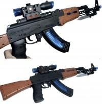 ВИНТОВКА ЗВУК ВИНТОВКИ ПИСТОЛЕТ СВЕТ ИГРУШКА