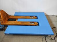 HYMO STÓŁ PODNOŚNIK MANIPULATOR POZYCJONER DO PALET 1200kg 140x120cm