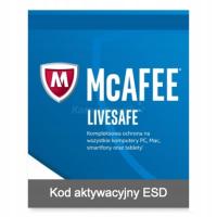 McAfee Antywirus McAfee Live Safe 2024 1 st. / 36 miesięcy ESD