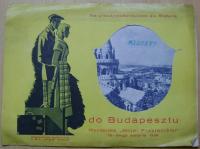 BUDAPESZT -folder -1938 rok,j.polski