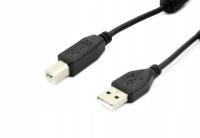 Kabel USB Accura 2.0 - USB-B ferryt 1.8m czarny