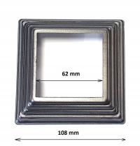 podstawa maskownica osłona rozeta rozetka do słupka na profil 60x60 44,154