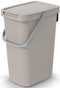 КОРИЧНЕВЫЙ ЦВЕТ 20Л СОРТИРОВЩИКА МУСОРНОГО ВЕДРА СЕГРЕГАЦИИ МУСОРНОГО ВЕДРА КОНТЕЙНЕРА СВЕТЛЫЙ