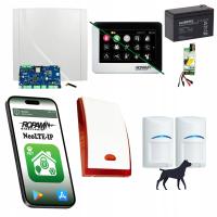 SYSTEM ALARMOWY DOMU ROPAM LTE WIFI 2 CZUJKI BOSCH PET PROFESJONALNY ALARM