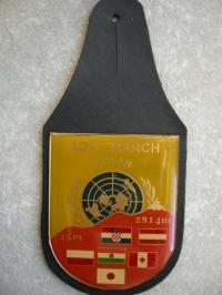 ODZNAKA WOJSKOWA MISJE ONZ PKW GOLAN UNDOF.