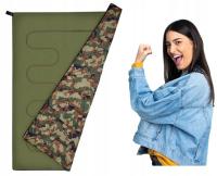 ŚPIWÓR na letnie wyjazdy POD NAMIOT 190x75cm KOŁDR