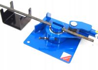 Giętarka fi 6-18 HARTOWANA z ŁOŻYSKIEM do prętów drutu zbrojenia +podstawka