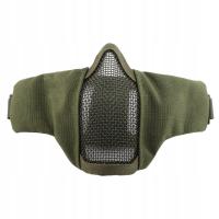 V10 Полулицевая стальная сетка дышащая защитная защитная крышка для лица